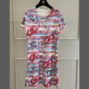 Chanel Cotton Floral Dress